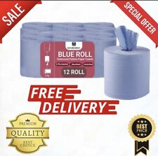 Paquete de 12 rollos azules de alta calidad - VENDEDOR DEL REINO UNIDO - Entrega gratuita para uso múltiple