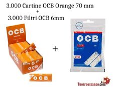 3.000 Cartine OCB Orange 70 mm + 3.000 Filtri OCB 6mm