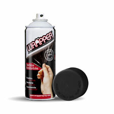Wrapper Spray Vernice Removibile Nero Opaco Tinta RAL 9005