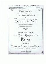 DVD 21 catalogues Baccarat St Louis Legras Markbheinn Meisenthal Val St Lambert 
