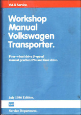 Manuale / Workshop manual gearbox Volkswagen Transporter 3 1980/1991 Digital T3