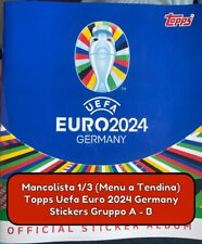 Topps Uefa Euro 2024 Germany Mancolista Figurine Sticker Mancanti Gruppo A B 1/3
