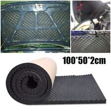 Espuma de aislamiento acústico autoadhesivo aislamiento espuma coche alfombra de aislamiento 100x50x2 cm