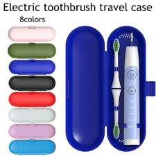 Funda de viaje portátil para cepillo de dientes eléctrica caja de almacenamiento de plástico de moda