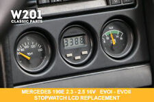 Mercedes 190 W201 2.3 2.5 16v EVO I EVO II LCD replacement laptimer stopwatch 