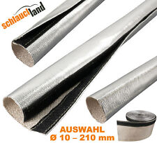 Manguera de protección térmica de aluminio y titanio de 1 m velcro reflejo fibra de vidrio aluminio