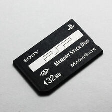 Tarjeta Sony 32 MB Memory Stick Duo MS no PRO para Sony PSP y cámaras antiguas, PSP-M32