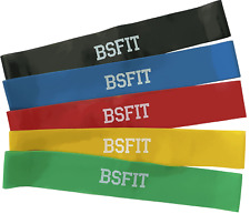 BSFIT Kit Completo de Entrenamiento con Bandas Elásticas para Todos los Niveles
