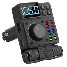Transmisor FM inalámbrico Bluetooth para coche reproductor de MP3 USB cargador adaptador CR235