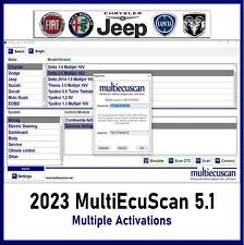 MultiEcuScan 5.1 - software+Guida diagnosi FIAT/FCA ITALIANO Illimitato