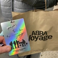 Rare Abba 2nd Anniversary Lanyard Voyage