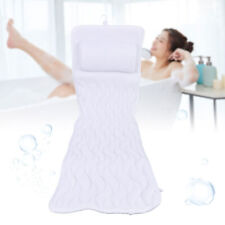 Alfombra de ducha antideslizante alfombra de baño spa plantilla de bañera con colchón de cojín de baño 