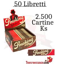 Paper Carta Smoking Brown 110 mm King Size - 50 libretti