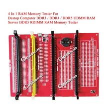 Analizador de diagnóstico de memoria RAM DDR3 DDR4 de escritorio y servidor DDR5 RAM tarjeta probadora
