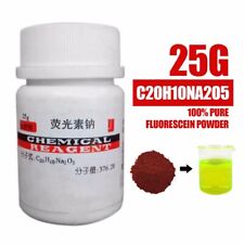 25g de formule moléculaire pure de poudre de fluorescéine C20H10NA2O5 AU