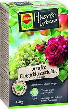 Compo Azufre fungicida granulado 450g antioidio,plantas ornamentales,arbusto,etc