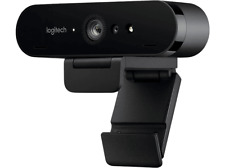 Webcam Logitech BRIO 4K Stream Edition 1080p/60fps Dos micrófonos