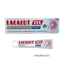 Lacalut FIX Adhesivo Neutral Fijación Dentadura Extra Fuerte 40gr