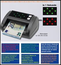 Billetes de Banco Verificador Tester EURO Ee.uu. Dólar Británico Libra Safe 9785