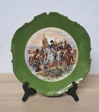 Placa de pared Napoleonika Limoges Francia Bataille De Friedland Vintage Rare