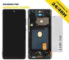 DISPLAY LCD SAMSUNG GALAXY S20 FE 5G G781 SCHERMO OLED CON FRAME FULL SIZE CL...