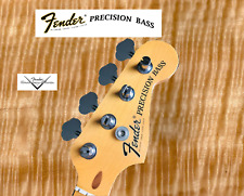1 pcs Decalcomania Decal tipo Fender Precision Bass Black-Blue Basso