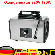 Generador de ozono purificador de aire ozonizador con temporizador aparato de ozono 220V 120W nuevo