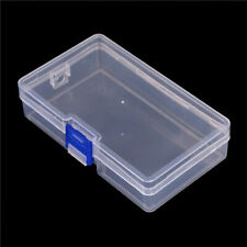 Plastic Clear Parts Storage Box Jewelry Craft Container Organizer Case Y Hc