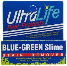 Ultralife removedor de manchas de limo algas azul verde para golosinas de acuario 125 galones