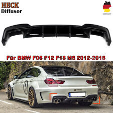Difusor para BMW M6 F06 F12 F13 M paquete M brillante negro difusor trasero tracción trasera DE