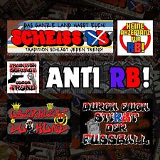 Pegatina anti RB Mix 50 ud. | Anti Leipzig | Anti RBL | Pegamento