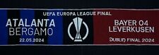 SCARF-SCIARPA-UEFA-EUROPA LEAGUE-DUBLIN FINAL 2024-ATALANTA-LEVERKUSEN BAYER 04-