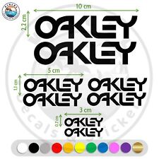 8x Pegatinas Oakley Vinilo Vinyl Pegatina Sponsor Retro Aufkleber Autocollant