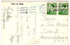 1940 Mar 26th. Picture Postcard. Ljubljana to Vienna Austria.