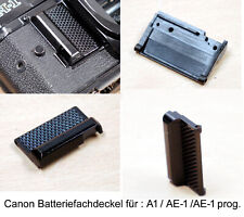 Tapa del compartimento de la batería para Canon A-1 / AE-1 / AE-1pr. Puerta de batería