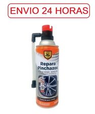 Spray repara pinchazos de neumático coche moto quad sella hincha 450ml ENV 24H 2