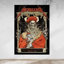 Metallica - Poster Milano I-Days 29 maggio 2024 Italia - Edizione Limitata