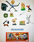KUNG FU PANDA 2 COMPLETE SET 9 FIGURES WITH PAPERS KINDER SURPRISE EGG TOYS 2011