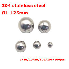 Bolas de rodamiento de acero inoxidable Ø1-125 mm 304 bola de metal de alta precisión G200