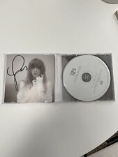 EN MANO Taylor Swift Departamento de Poetas Torturados CD Bonus FOTO FIRMADA A MANO
