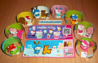 HELLO KITTY COMPLETE SET 8 FIGURES WITH PAPERS KINDER JOY SURPRISE EGG TOYS 2015