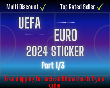 Pegatina Topps UEFA Euro 2024 - pegatina individual a elegir parte 1/3
