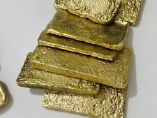 Barra de oro chatarra de 1200 gramos para recuperación de oro fundida diferentes pines de computadora