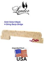 Puente de 4 cuerdas Leader Banjo Co EE. UU. selección sólida 1/2