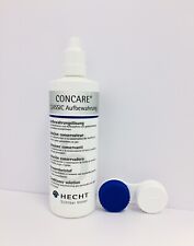  Solución de almacenamiento Concare 120 ml para lentes de contacto duras y estables NUEVO