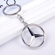 Llavero Mercedes, logotipo, emblema, buena calidad, llaveros, Keyring, Keychain