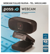 Webcam Poss WCAM 37 1080P full HD NUOVA SPEDIZIONE GRATIS CON RACCOMANDATA