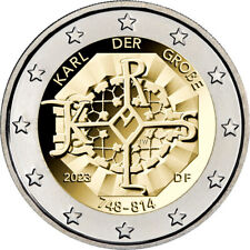 Moneda 2€ CC Alemania 2023 (1275º Anv. del nacimiento de Carlomagno). S/C