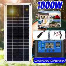 1000W Solar Panel 12V Solar Cell With 60A Controller Solar Charge for Phone RV C
