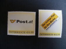 AUSTRIA MiNr.: 2455-2456 **, nuevo sin montar o nunca montado al precio postal 2004